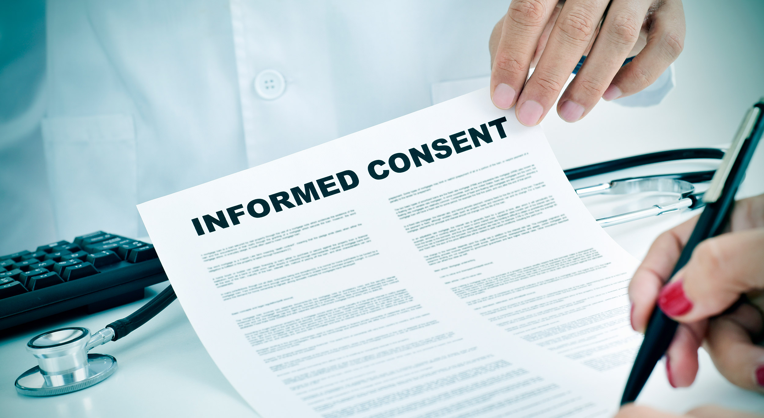 Illustrations may help clarify the consent process better than mere words.